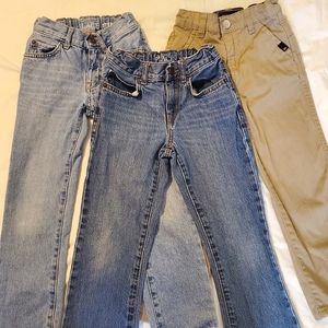 3pc lot of Size 6 Boy Jeans / Pants